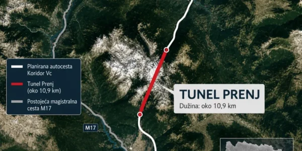 Tunel prenj trasa biznisinfo